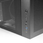 Mars Gaming MC-INFINIOLITE Case Tower ATX - Struttura a doppia camera - Vetro temperato curvo e superiore - USB-C - USB 3.0 - USB 2.0 - Audio HD - 355x293x350 mm - Colore nero - immagine 3