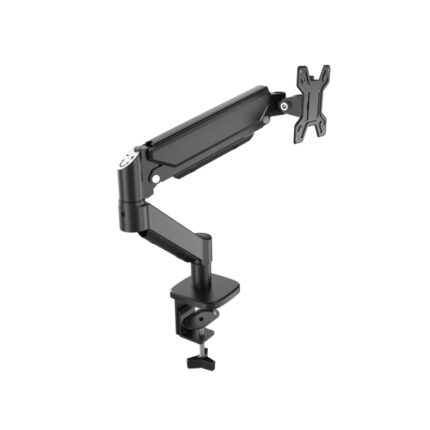 Mars Gaming MARMPRO1 Supporto da tavolo con braccio articolato per monitor fino a 32" - Accessori inclusi - Articolato a 360° - VESA 100x100 - Molla a gas - 480x460x115 mm - Colore nero