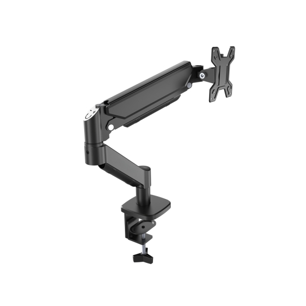 Mars Gaming MARMPRO1 Supporto da tavolo con braccio articolato per monitor fino a 32" - Accessori inclusi - Articolato a 360° - VESA 100x100 - Molla a gas - 480x460x115 mm - Colore nero