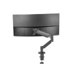Mars Gaming MARMPRO1 Supporto da tavolo con braccio articolato per monitor fino a 32" - Accessori inclusi - Articolato a 360° - VESA 100x100 - Molla a gas - 480x460x115 mm - Colore nero - immagine 4
