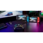 Mars Gaming MGP-V3 Controller wireless - Bluetooth - Autonomia fino a 9 ore - Jack da 3,5 mm - Luce RGB - 1000 mAh - Cavo USB-C da 1 m - Schermo LCD - Gomma antiscivolo - 157x108x56 mm - Colore nero - immagine 5