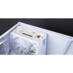Mars Gaming MPB1200PSI Alimentatore ATX - 1200W - Ventola 140mm - 80 Plus Gold - Silenzioso 14dB - Cablaggio modulare - Antivibrazioni - Cavi piatti - 150x160x85mm - Colore bianco - immagine 5
