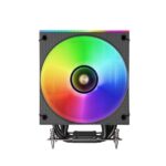 Mars Gaming MCPU-LCD Dissipatore CPU - Potenza TDP fino a 300W - 6 tubi HCT - Ventola PWM FDB da 120 mm - Schermo LCD - Cavo antirumore - Illuminazione ARGB - 122x72x156 mm - Colore nero - immagine 2