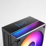 Mars Gaming MCPU-LCD Dissipatore CPU - Potenza TDP fino a 300W - 6 tubi HCT - Ventola PWM FDB da 120 mm - Schermo LCD - Cavo antirumore - Illuminazione ARGB - 122x72x156 mm - Colore nero - immagine 3