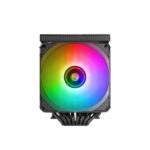 Mars Gaming MCPU-LCDPRO Dissipatore CPU - Potenza TDP fino a 380W - 8 tubi - 2 ventole PWM FDB da 120 mm - 2300 rpm - Schermo LCD - Illuminazione ARGB - 120x118x158 mm - Colore nero - immagine 2