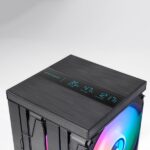 Mars Gaming MCPU-LCDPRO Dissipatore CPU - Potenza TDP fino a 380W - 8 tubi - 2 ventole PWM FDB da 120 mm - 2300 rpm - Schermo LCD - Illuminazione ARGB - 120x118x158 mm - Colore nero - immagine 5