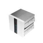 Mars Gaming MCPU-LCDPRO Dissipatore CPU - Potenza TDP fino a 380W - 8 tubi - 2 ventole PWM FDB da 120 mm - 2300 rpm - Schermo LCD - Illuminazione ARGB - 120x118x158 mm - Colore bianco - immagine 4