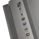 Tacens Anima ACSLIM500 Minitower Micro-ATX/Mini-ITX - Slim - Alimentatore TFX 500W - USB-C - USB 3.0 - USB 2.0 - Audio/Mic - Griglia frontale - 4 slot - 33,5x10x30 cm - Colore nero - immagine 3