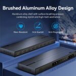 Vention Splitter HDMI - Risoluzione 4K - 1 ingresso - 8 uscite - Alluminio - Colore nero - immagine 3