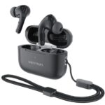 Vention Echo Lite E11 Plus Auricolari intrauricolari wireless - Bluetooth 6.0 - Autonomia fino a 6 ore - Custodia con batteria da 250 mAh - Colore nero
