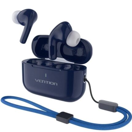 Vention Echo Lite E11 Plus Auricolari intrauricolari wireless - Bluetooth 6.0 - Autonomia fino a 6 ore - Custodia con batteria da 250 mAh - Colore blu
