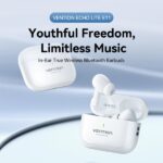 Vention Echo Lite E11 Plus Auricolari intrauricolari wireless - Bluetooth 6.0 - Autonomia fino a 6 ore - Custodia con batteria da 250 mAh - Colore bianco - immagine 2