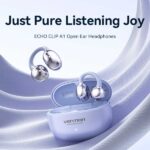 Vention A11 Clip-On Auricolari intraurali wireless - Bluetooth 6.0 - Portata 10 m - Custodia con batteria da 400 mAh - Colore bianco - immagine 4