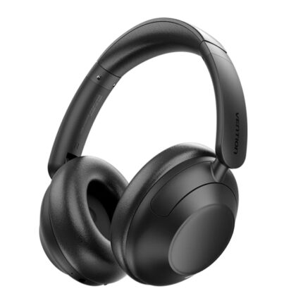 Vention Echo Clarity Hybrid Cuffie supraaurali wireless - Bluetooth 6.0 - Portata 10 m - Accessori inclusi - Cancellazione attiva del rumore ANC - Colore nero