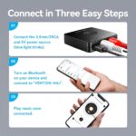 Adattatore audio wireless Vention - Involucro in ABS - Bluetooth 5.1 - 2xRCA - Jack da 3,5 mm - Portata 10 m - Cavo di ricarica USB-C e cavo audio inclusi - Colore nero - immagine 3