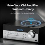 Adattatore audio wireless Vention - Involucro in ABS - Bluetooth 5.1 - 2xRCA - Jack da 3,5 mm - Portata 10 m - Cavo di ricarica USB-C e cavo audio inclusi - Colore nero - immagine 4
