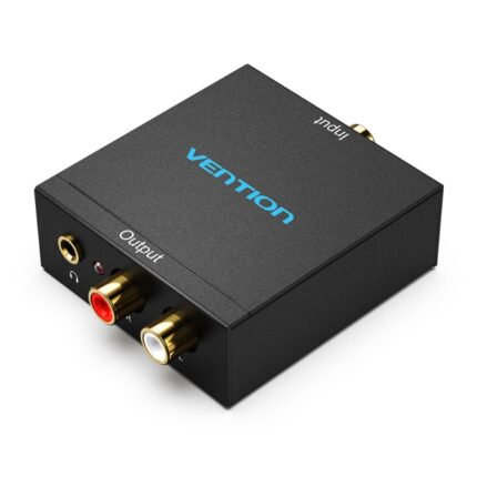 Adattatore audio Vention - Ingresso Toslink e RCA - Uscita 2xRCA e jack da 3