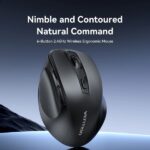 4 GHz - Portata 10 m - Alimentazione a batterie - Colore nero