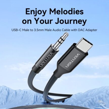 5 mm - USB-C - Rivestimento in TPE - Involucro in ABS - Colore nero