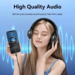 Adattatore audio DAC Vention - Jack 3,5 mm femmina - USB-C maschio - Cavo 10 cm - Alluminio - 29 AWG - Colore nero - immagine 5