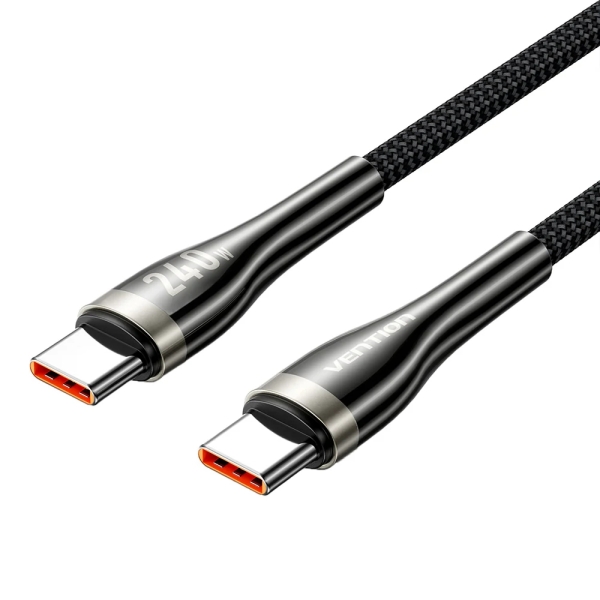 Cavo USB-C Vention - Potenza fino a 240 W - Lunghezza 1