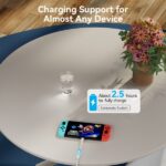 Cavo USB-C Vention - Potenza fino a 60 W - Lunghezza 0,5 m - Rivestimento in PVC - Velocità fino a 480 Mbps - Colore bianco - immagine 5