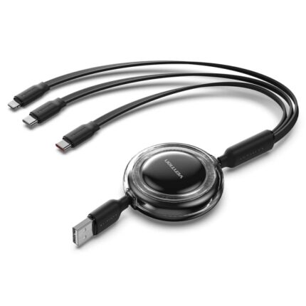 Cavo USB multiplo Vention - Lunghezza regolabile fino a 1
