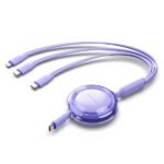 Cavo USB multiplo Vention - Potenza massima 100 W - Retrattile - Lunghezza regolabile fino a 1