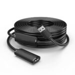 Cavo di prolunga USB 2.0 Vention - Lunghezza 20 m - USB-A maschio - USB-A femmina - Velocità fino a 480 Mbps - Colore nero - immagine 5