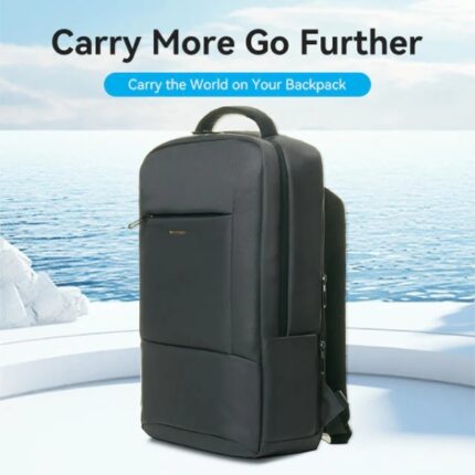 3" - Capacità 26 L - Impermeabile - Poliestere - 50x32x16 cm - Colore nero