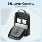 Vention Zaino per laptop fino a 17,3" - Capacità 26 L - Impermeabile - Poliestere - 50x32x16 cm - Colore nero - immagine 3