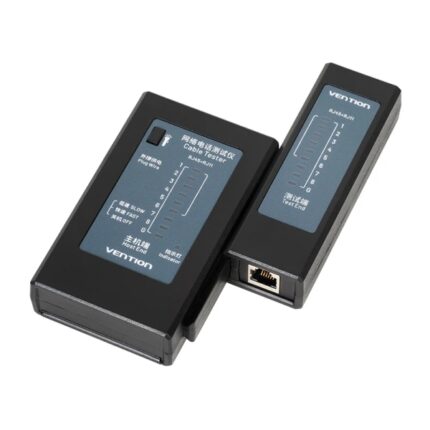 Vention Tester manuale per cavi di rete RJ45 e RJ11 - Portata fino a 300 m - Colore nero