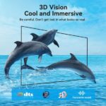 Cavo HDMI 2.1 Vention - Risoluzione 8K - eARC - Lunghezza 3 m - Connettori placcati in oro - HDR dinamico - Frequenza di aggiornamento variabile - Rivestimento intrecciato in cotone e PVC - Colore nero - immagine 4