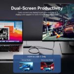 Cavo convertitore Vention da HDMI maschio a USB-C maschio - Risoluzione 4K - ARC - Lunghezza 1,5 m - Connettori placcati in oro - Rivestimento in PVC - Colore grigio - immagine 5