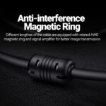 Cavo DVI-D Vention - Compatibile con risoluzioni 2K - Lunghezza 3 m - PVC - Connettori placcati in oro - Colore nero - immagine 4