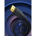 Cavo DisplayPort 1.4 8K Vention - Lunghezza 10 m - Rivestimento in PVC - Connettori placcati in oro - Colore nero - immagine 4