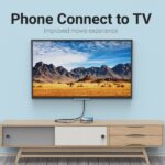 Adattatore convertitore Vention - USB-C maschio - HDMI femmina - Cavo 15 cm - Alluminio - Colore grigio - immagine 3