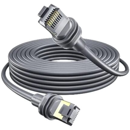 Cavo di rete Vention Starlink Cat.7 - Lunghezza 30 m - Contatti placcati in oro - Velocità fino a 10 Gbps - 28 AWG - Rivestimento in PVC - Colore grigio