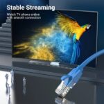 Cavo di rete Vention - Cat.6 UTP - Lunghezza 20 m - Velocità fino a 1 Gbps - 26 AWG - Colore blu - immagine 4