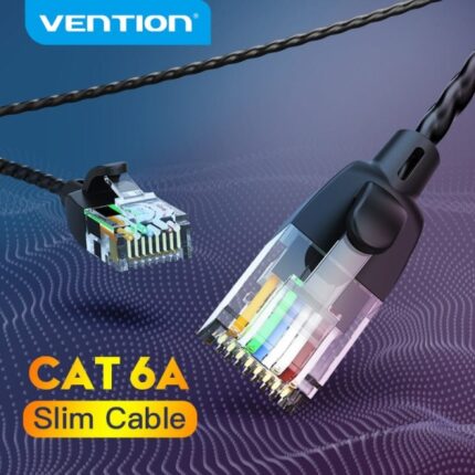 5 m - Contatti placcati in oro - Velocità fino a 10 Gbps - Rivestimento in PVC - Colore nero