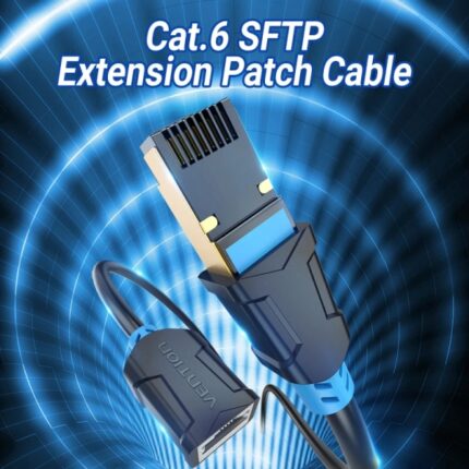 5 m - Velocità fino a 1 Gbps - 26 AWG - Rivestimento in PVC - Connettori placcati in oro - Doppia schermatura - Colore nero