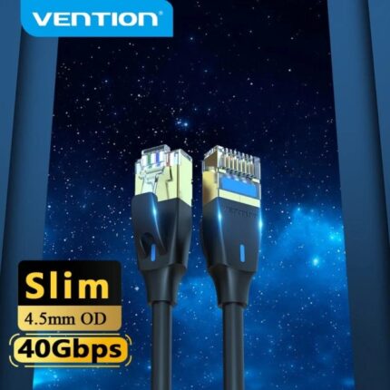 5 m - Velocità fino a 40 Gbps - 30 AWG - Rivestimento in PVC - Schermatura multistrato - Connettori placcati in oro - Colore nero