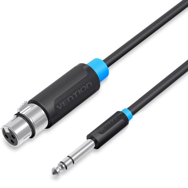 Cavo audio Vention - Lunghezza 1 m - TRS 6 Cavo audio Vention - Lunghezza 1 m - TRS 6