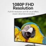 Vention Prolunga HDMI via cavo di rete RJ45 - Portata fino a 60 m - Full HD - Alluminio e ABS - Plug and Play - Colore Grigio - immagine 5