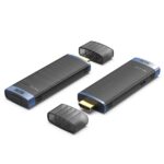 Vention Trasmettitore e ricevitore HDMI wireless 5GHz - Risoluzione Full HD - Portata fino a 40 m - Alimentazione tramite USB-C - Colore nero