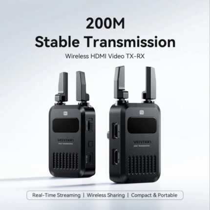 8 GHz con anti-interferenze - Rilevamento automatico - Colore nero