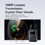 Trasmettitore e ricevitore HDMI wireless Vention - USB-C - Portata fino a 200 m - Display LED - Banda a 5,8 GHz con anti-interferenze - Rilevamento automatico - Colore nero - immagine 4