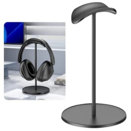 Vention Supporto da tavolo per cuffie - Universale - A forma di U - 235x115x115 mm - Colore nero