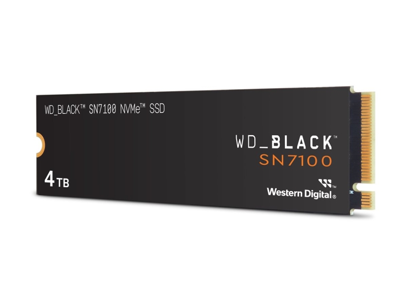 WD Black SN7100 Disco rigido SSD 4 TB M.2 2280 PCI Express 4.0 NVMe WD Black SN7100 Disco rigido SSD 4 TB M.2 2280 PCI Express 4.0 NVMe
