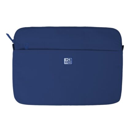 Oxford Young Proof B-Case Custodia per laptop fino a 16" - RPET riciclato - Tasca frontale con cerniera - Imbottita e morbida - 375x265x20mm - Colore blu navy
